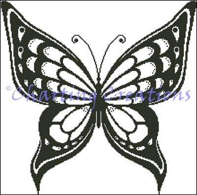 Butterfly Silhouette 3